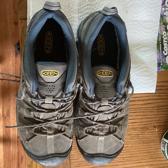 Keen Other - Keen Gray and Blue Men's Hiking Shoes